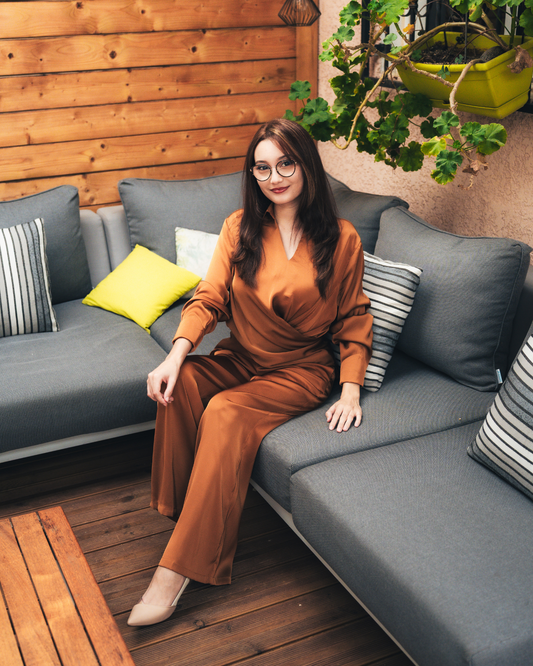 Ensemble pantalon manches longues