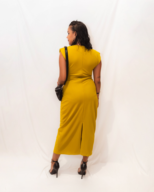 Robe fluide sans manches