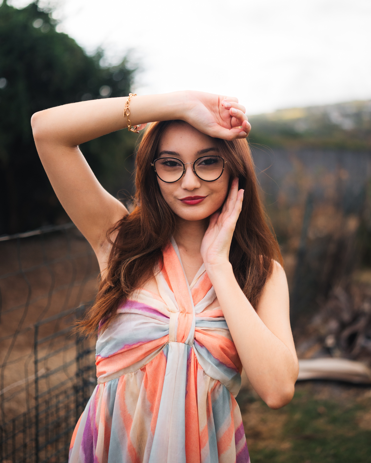 Robe longue sans manches