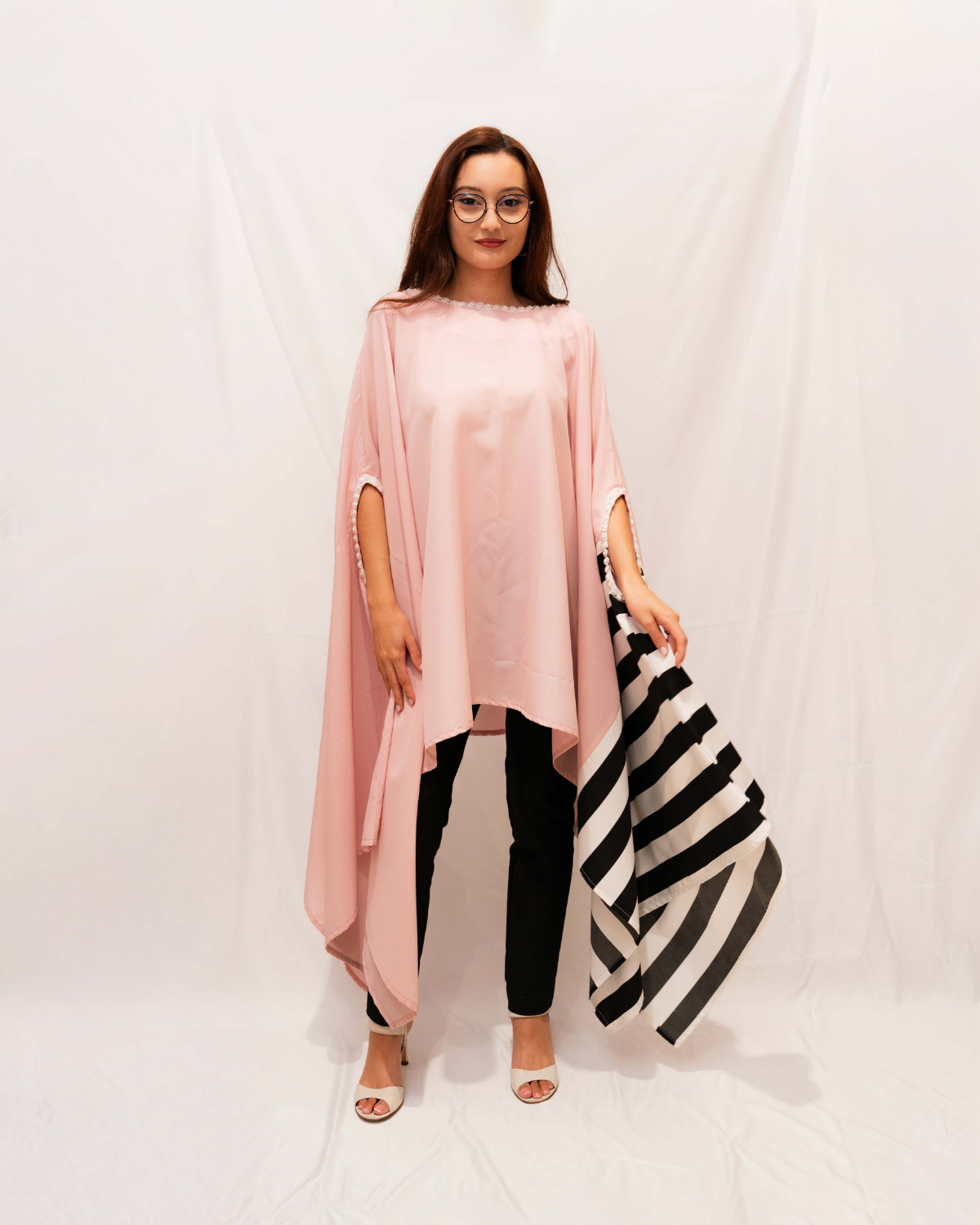 tunique longue et fluide