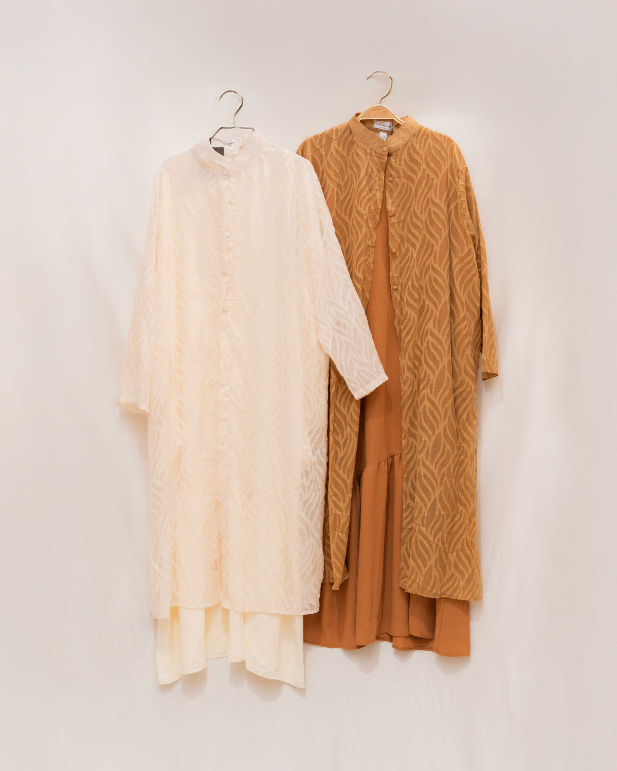 robe longue fluide avec kimono