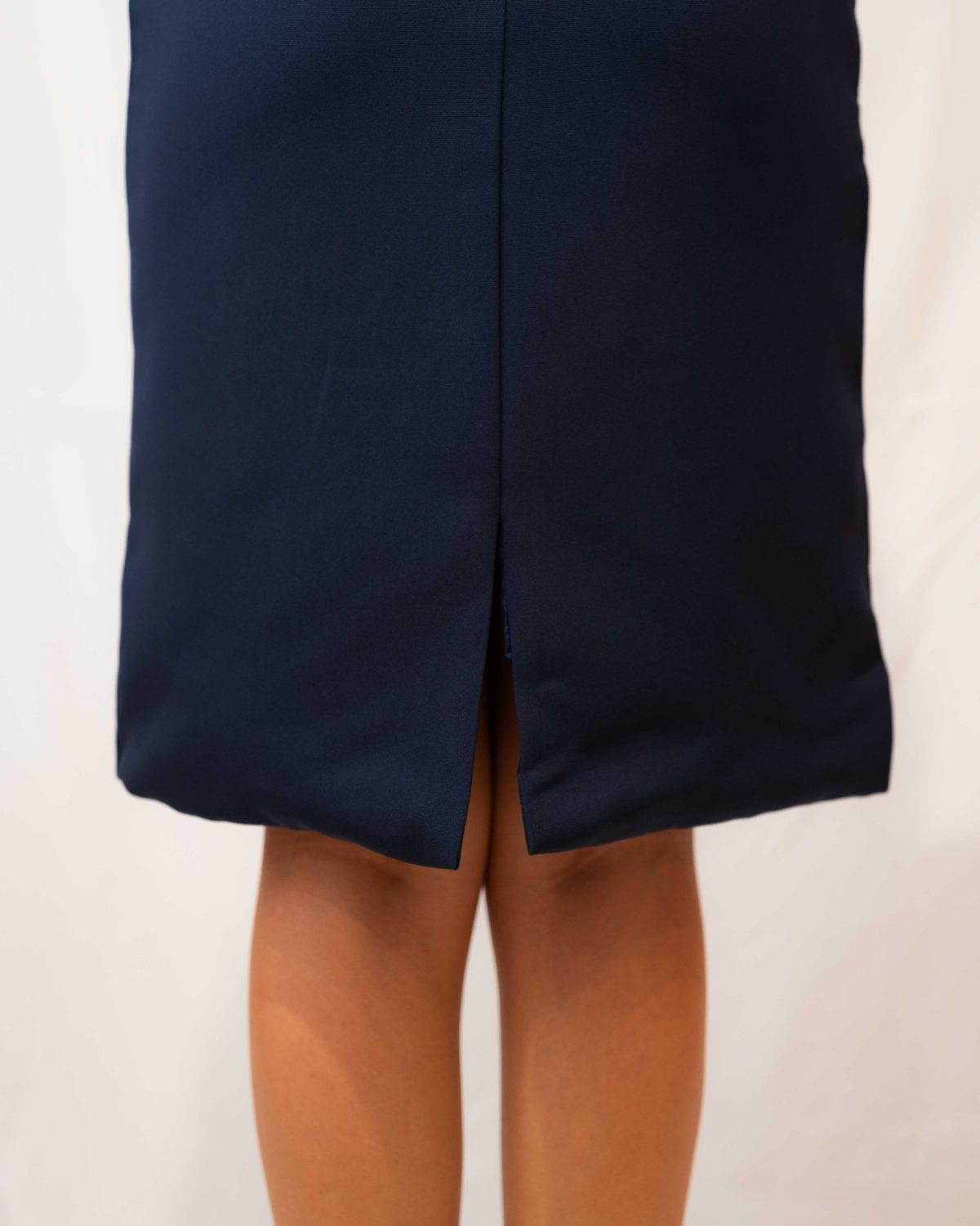 Robe courte avec manches courtes