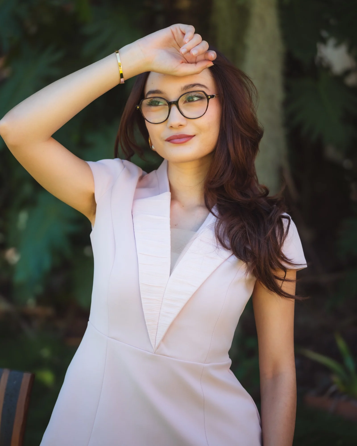 Ensemble pantalon rose