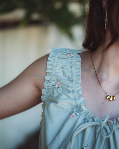 Robe midi sans manches