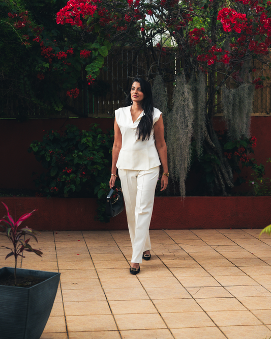 Ensemble pantalon sans manches