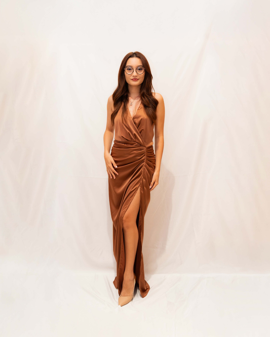 Robe de soirée dos nus