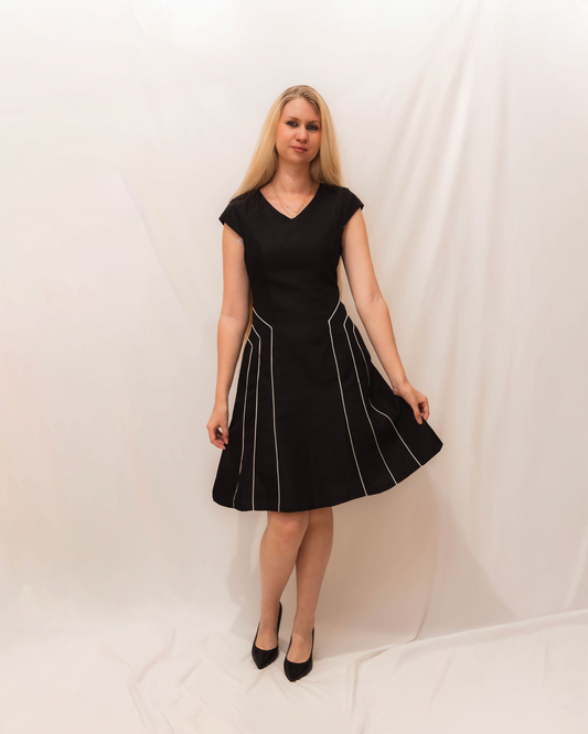 Robe courte sans manche