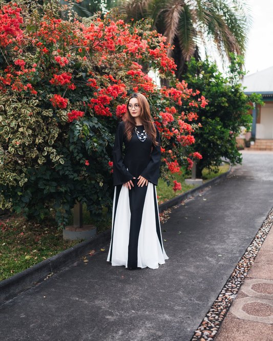 Robe manches longues