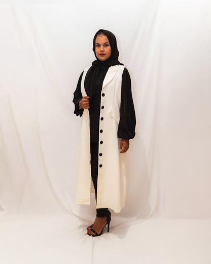 Robe longue sans manches