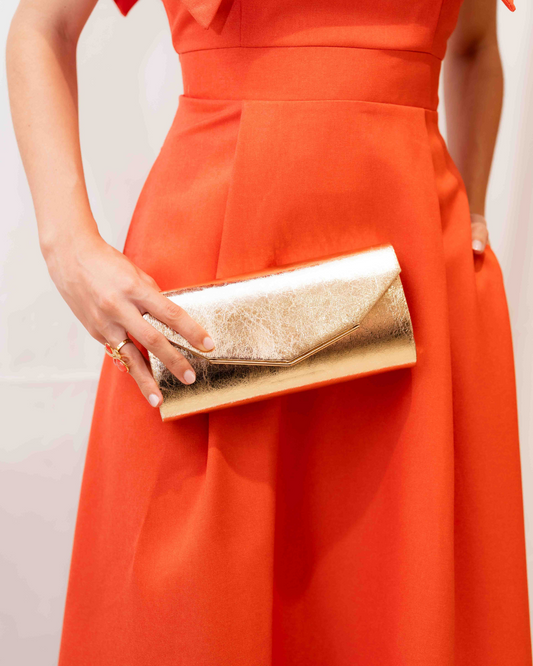 Pochette dorée