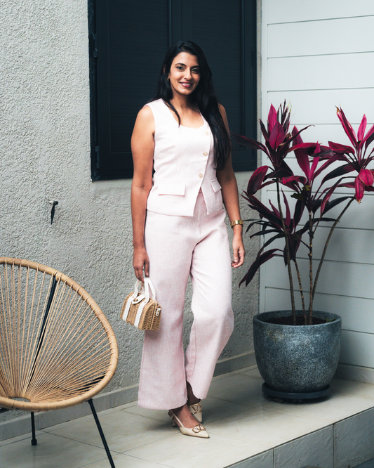 Ensemble pantalon sans manches