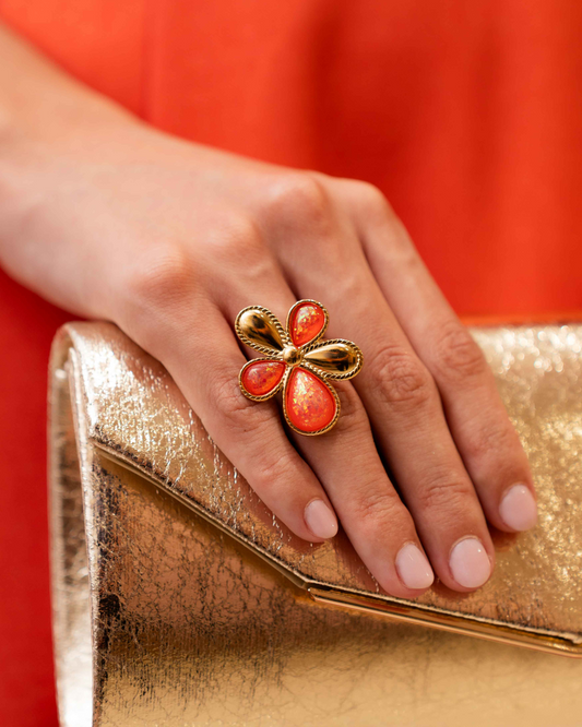 Pochette dorée