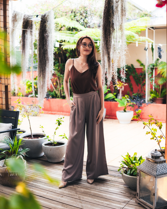 Pantalon palazzo