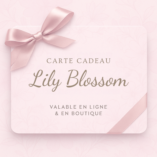 Carte cadeau Lily Blossom