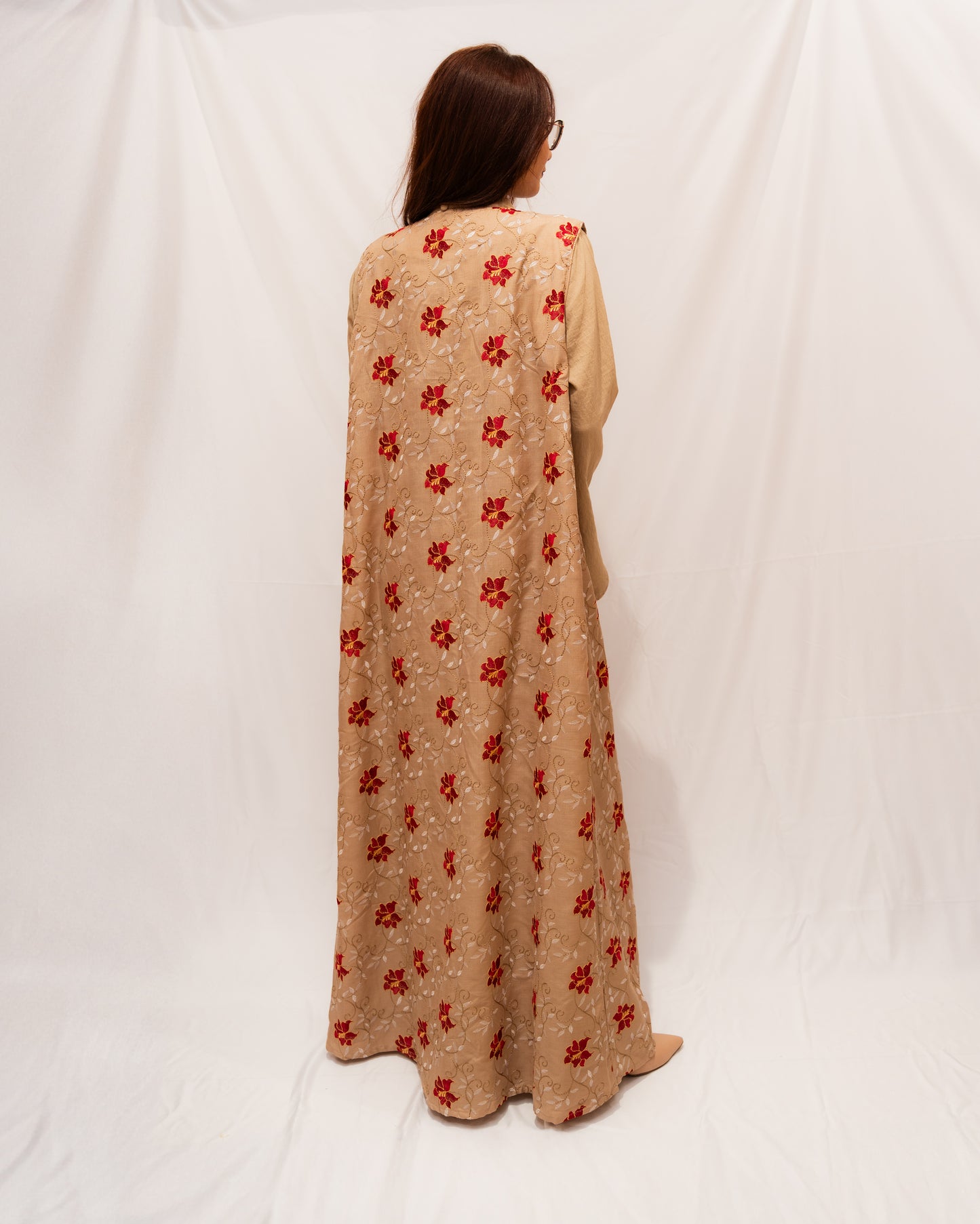 Robe longue avec Kimono