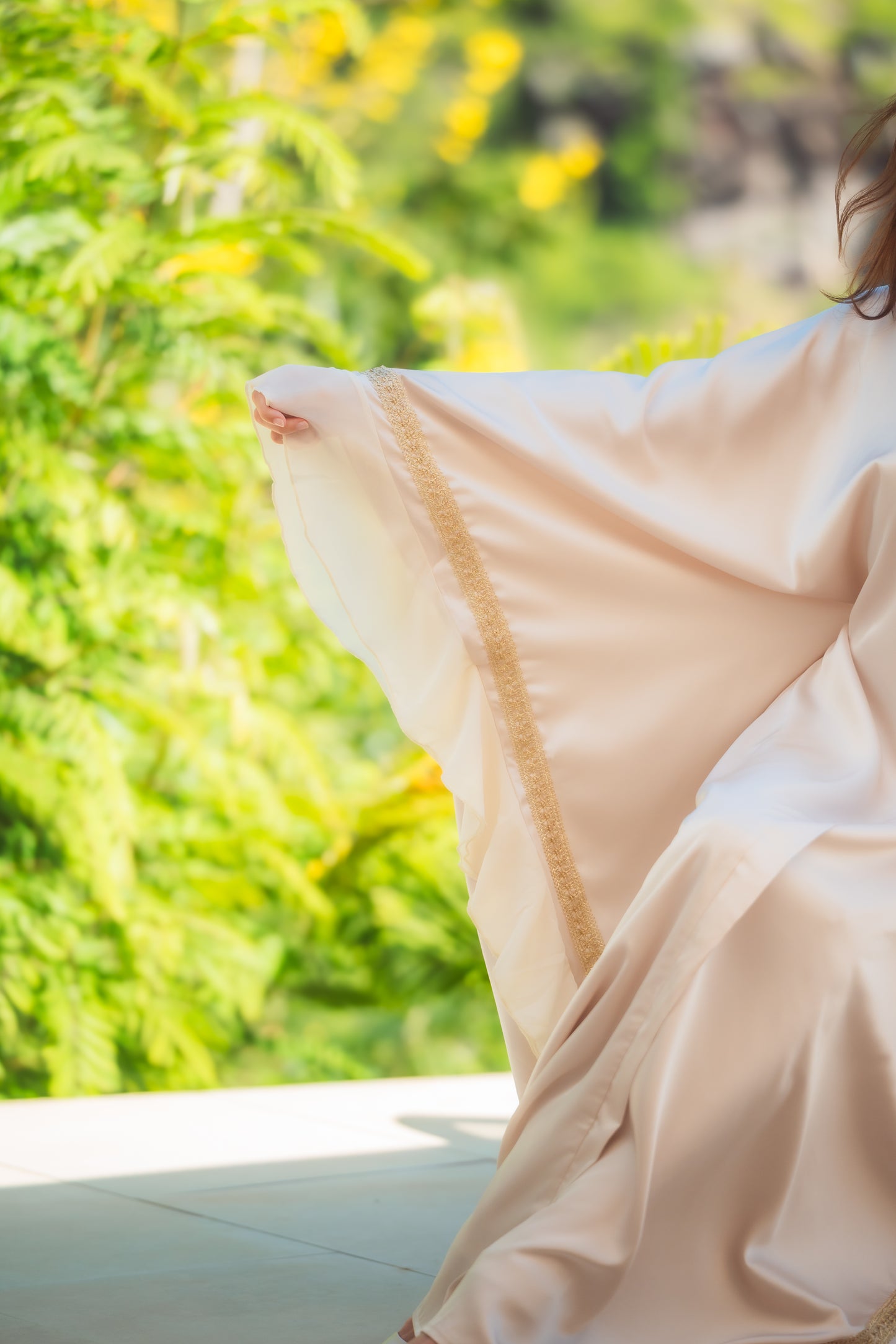 Robe longue style Abaya