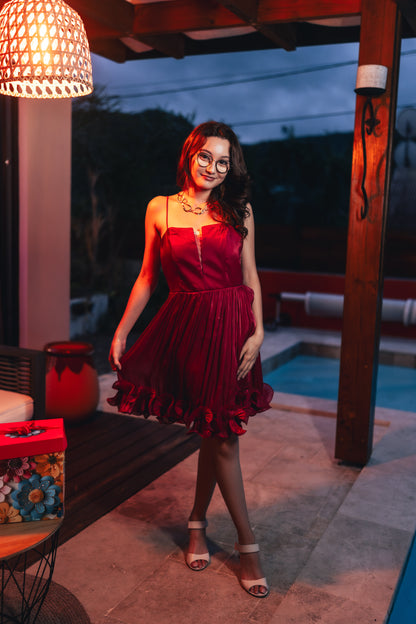 robe courte de soirée