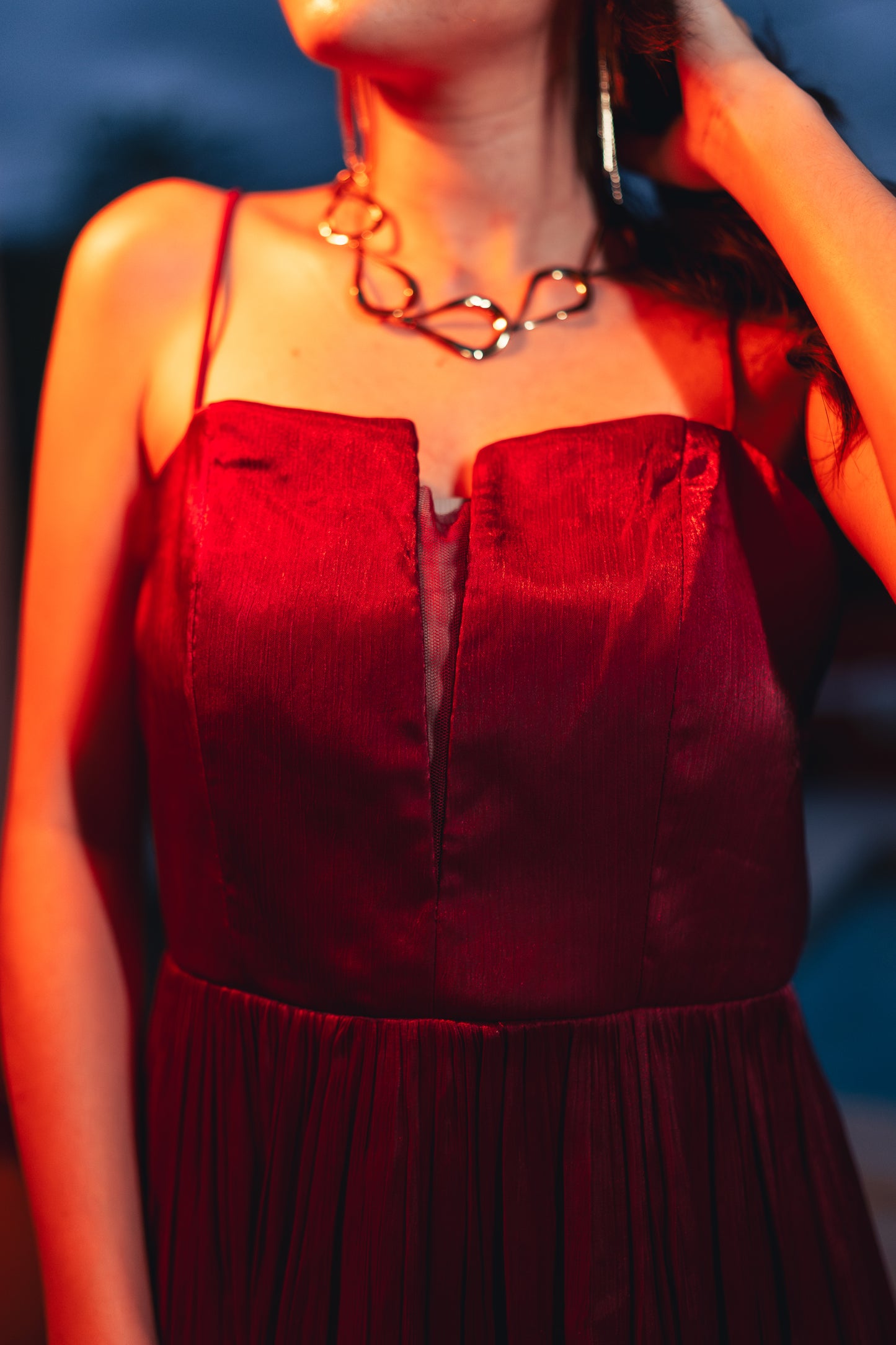 robe courte de soirée