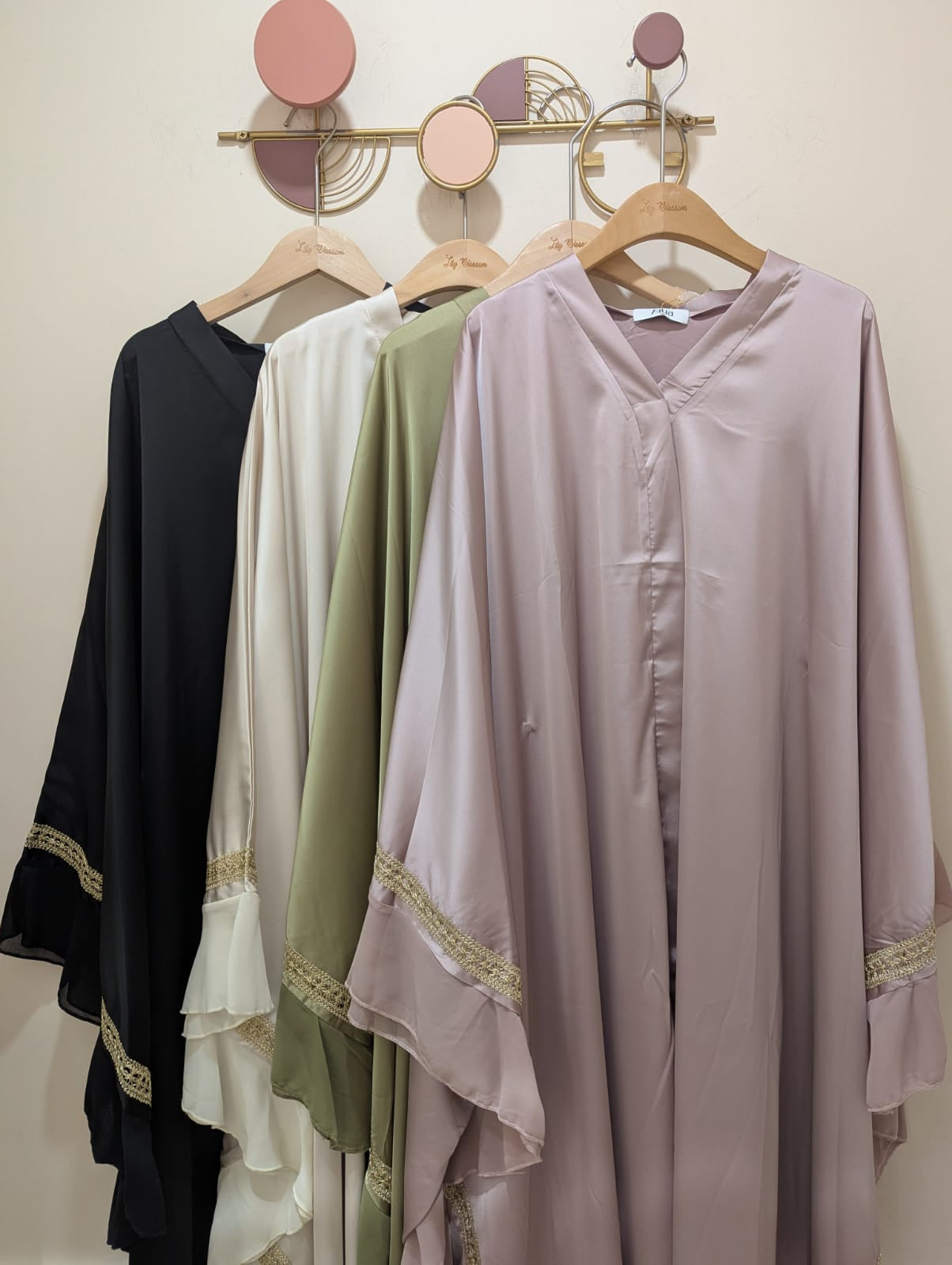 Robe longue style Abaya