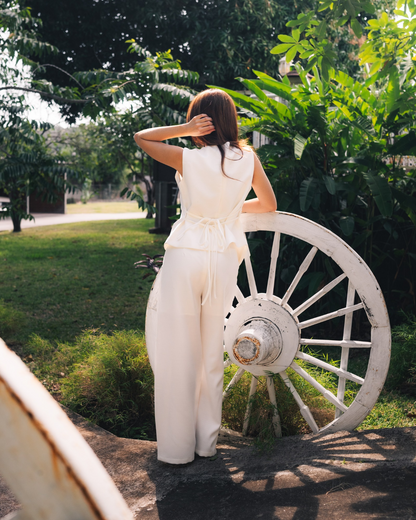 Ensemble pantalon sans manches