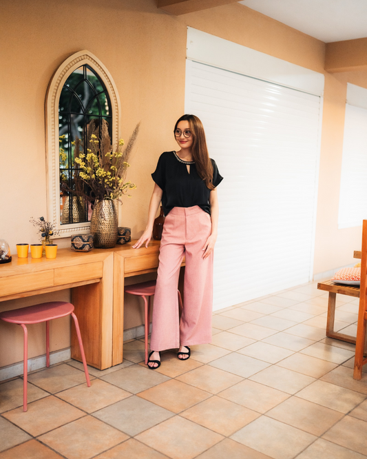 Pantalon classique coupe droite