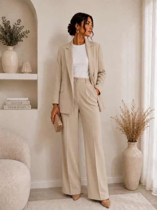 Tailleur Femme Élégant