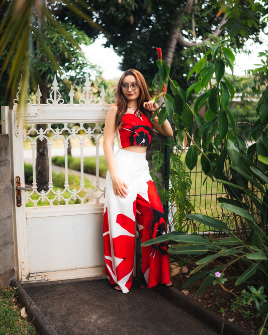 Ensemble pantalon avec un haut sans manches